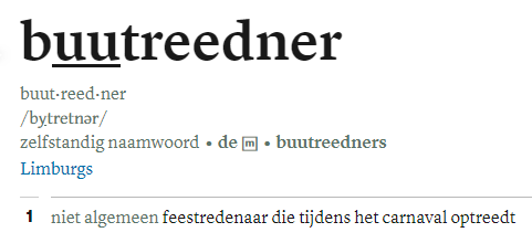 Buutreedner